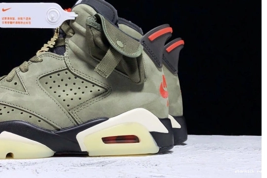 6 Retro CN1084-200 Jordan CN1084-200 Scott Travis Air 1230